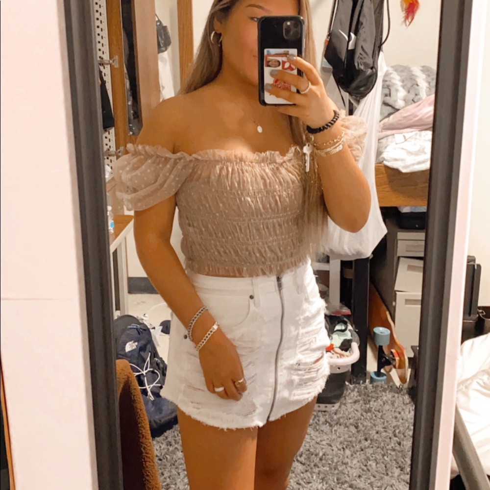 Pink Mesh Top - Picture 4 of 4